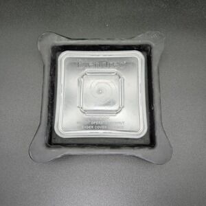 Blendtec‎ Wildside+ Replacement OEM Black Blender Lid Clear Cap Square